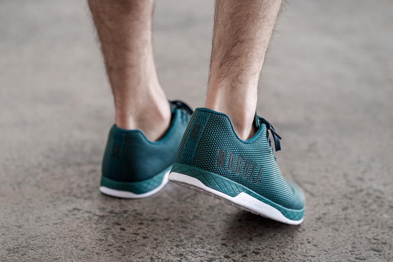 Men's Nobull Deep Teal Trainers Deep / Turquoise | SG V2348R